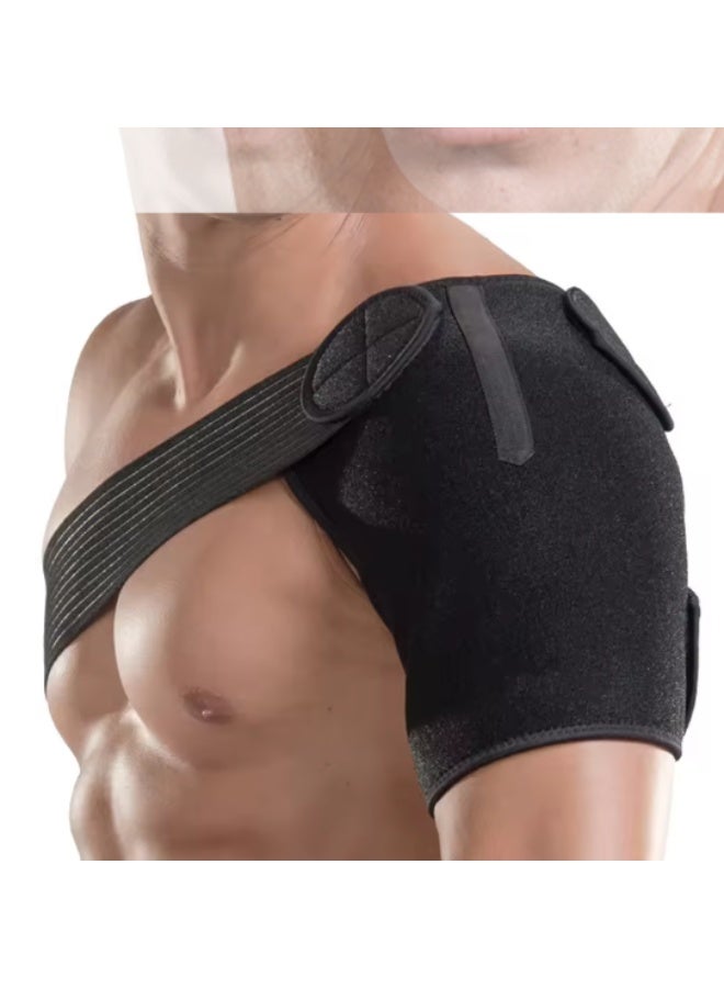 Shoulder Stability Brace Breathable Neoprene Shoulder Support With Pressure Pad